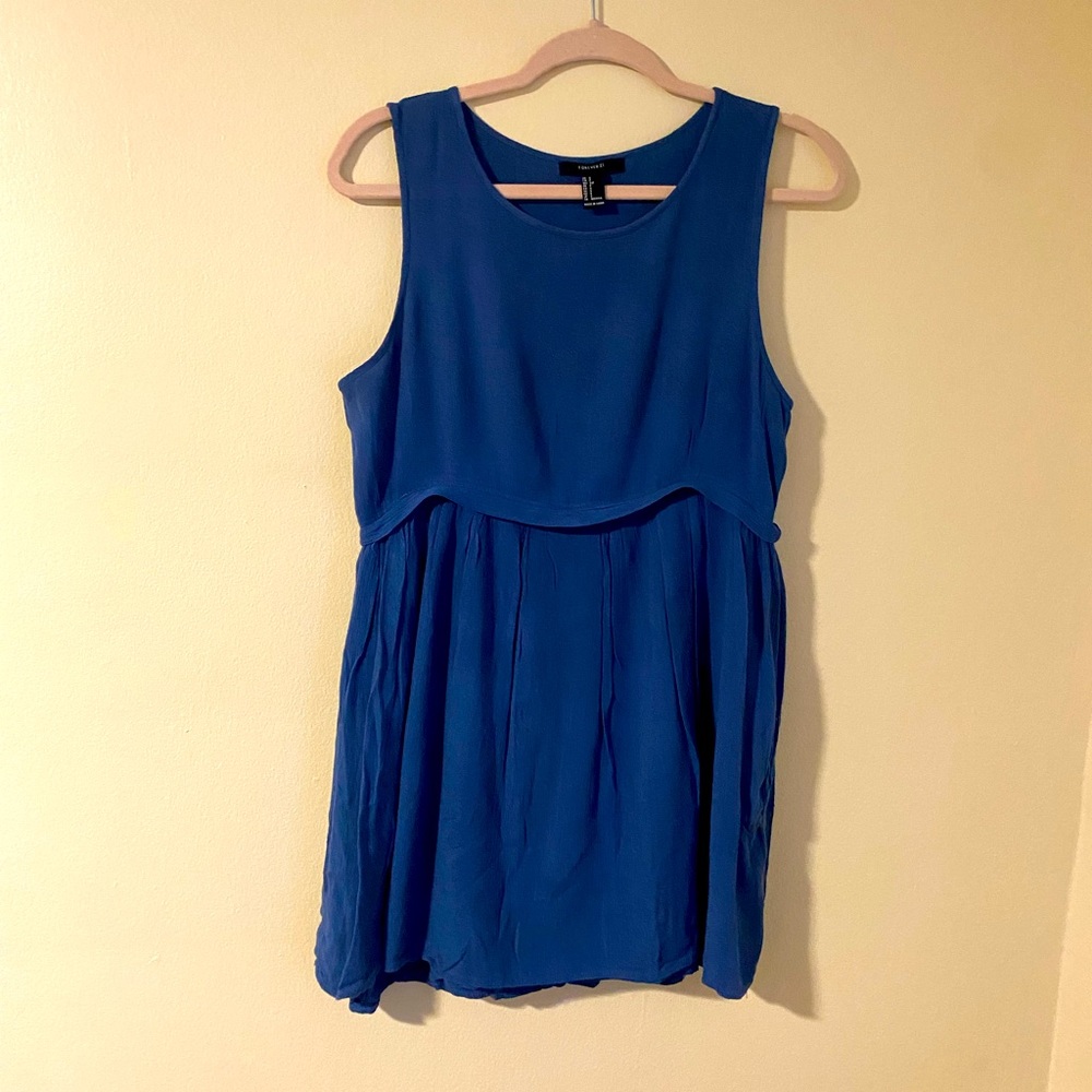 Blue dress